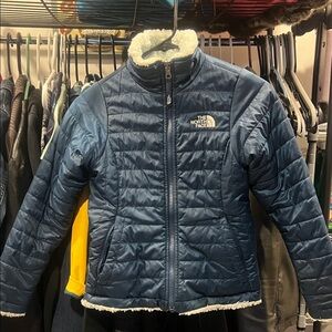 The North Face Kids Navy Puffer Jacket